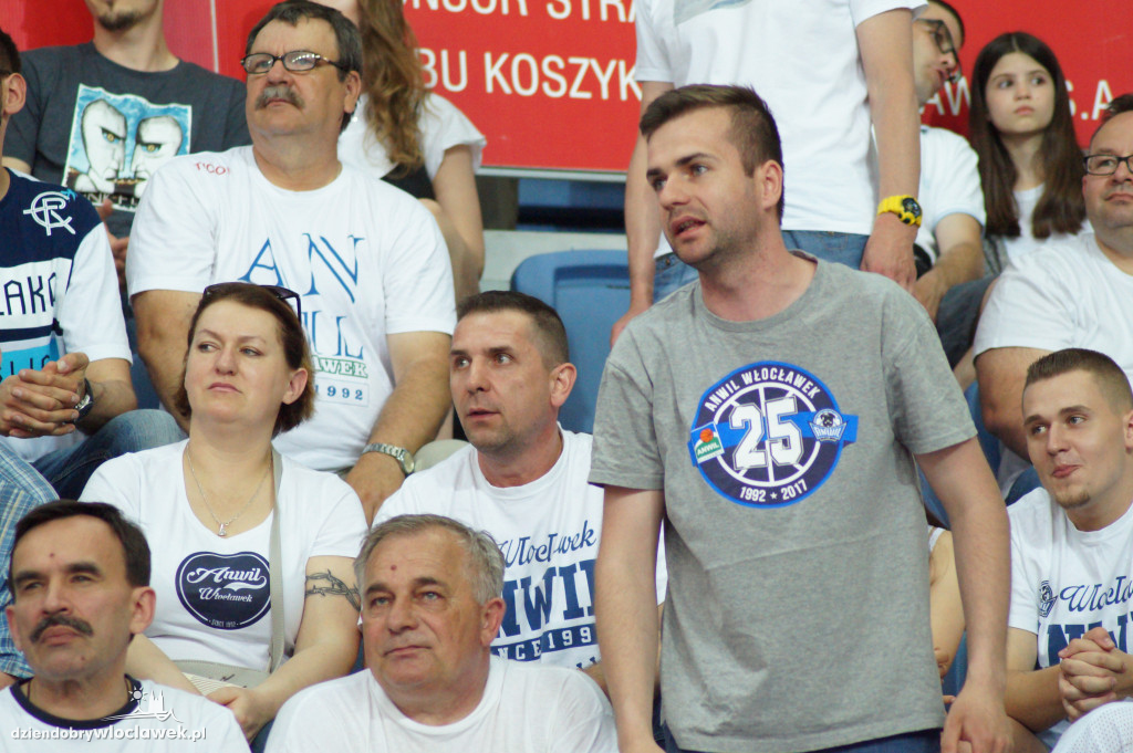 Kibice podczas meczu Anwil - Stelmet