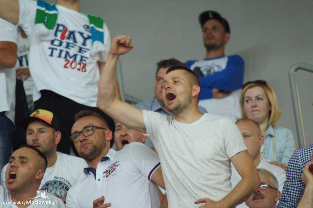Kibice podczas meczu Anwil - Stelmet