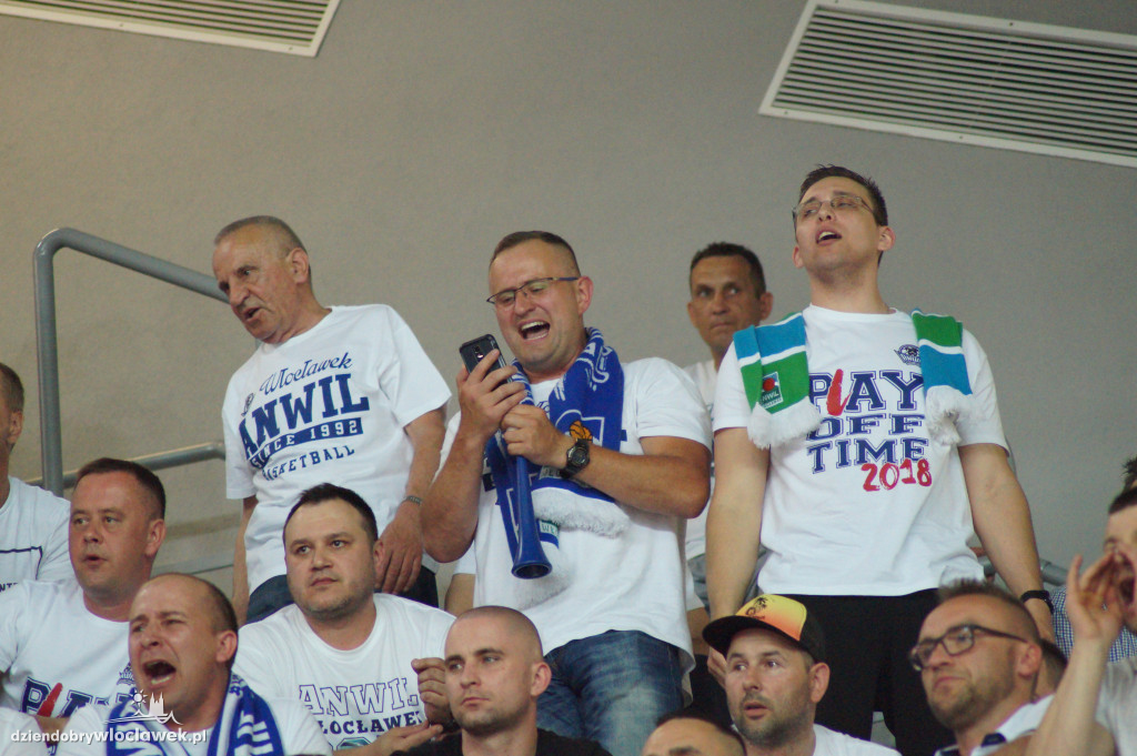 Kibice podczas meczu Anwil - Stelmet