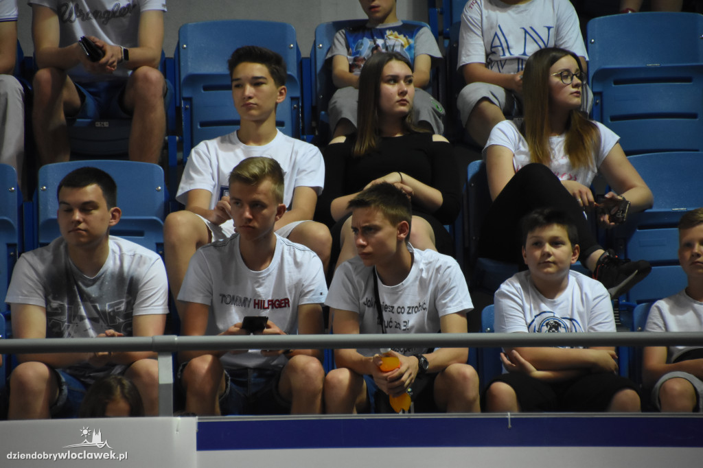 Kibice na meczu Anwil - Stelmet Zielona Góra