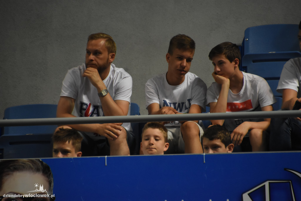Kibice na meczu Anwil - Stelmet Zielona Góra