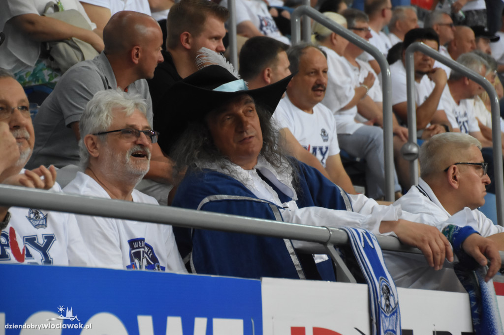 Kibice na meczu Anwil - Stelmet Zielona Góra