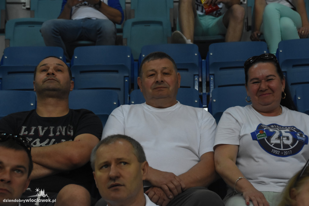Kibice na meczu Anwil - Stelmet Zielona Góra