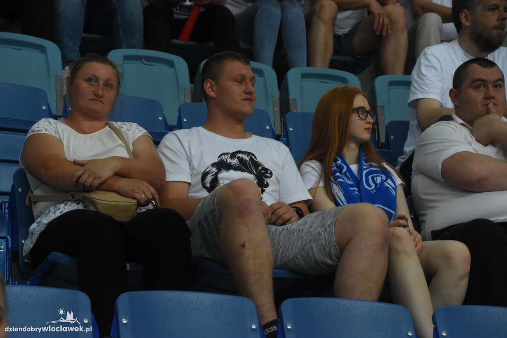 Kibice na meczu Anwil - Stelmet Zielona Góra