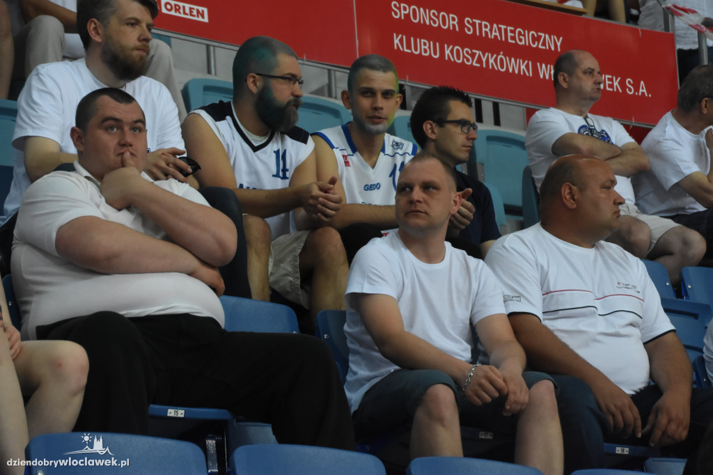 Kibice na meczu Anwil - Stelmet Zielona Góra