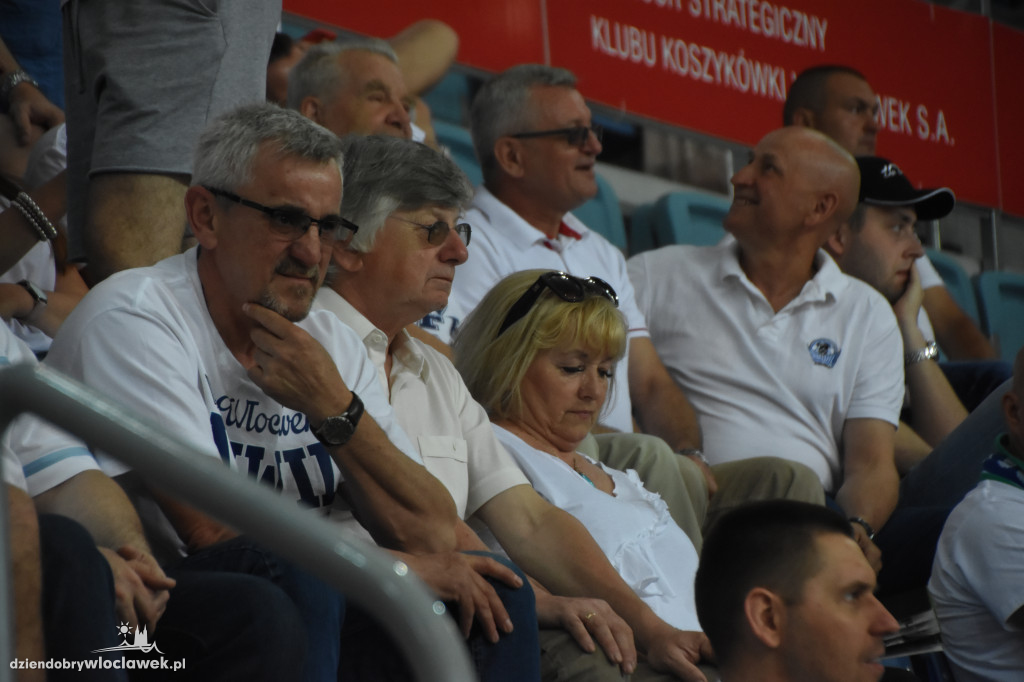 Kibice na meczu Anwil - Stelmet Zielona Góra
