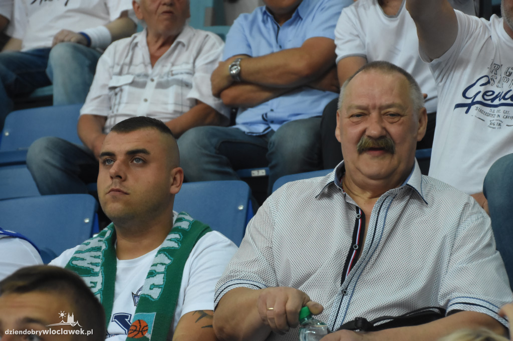 Kibice na meczu Anwil - Stelmet Zielona Góra