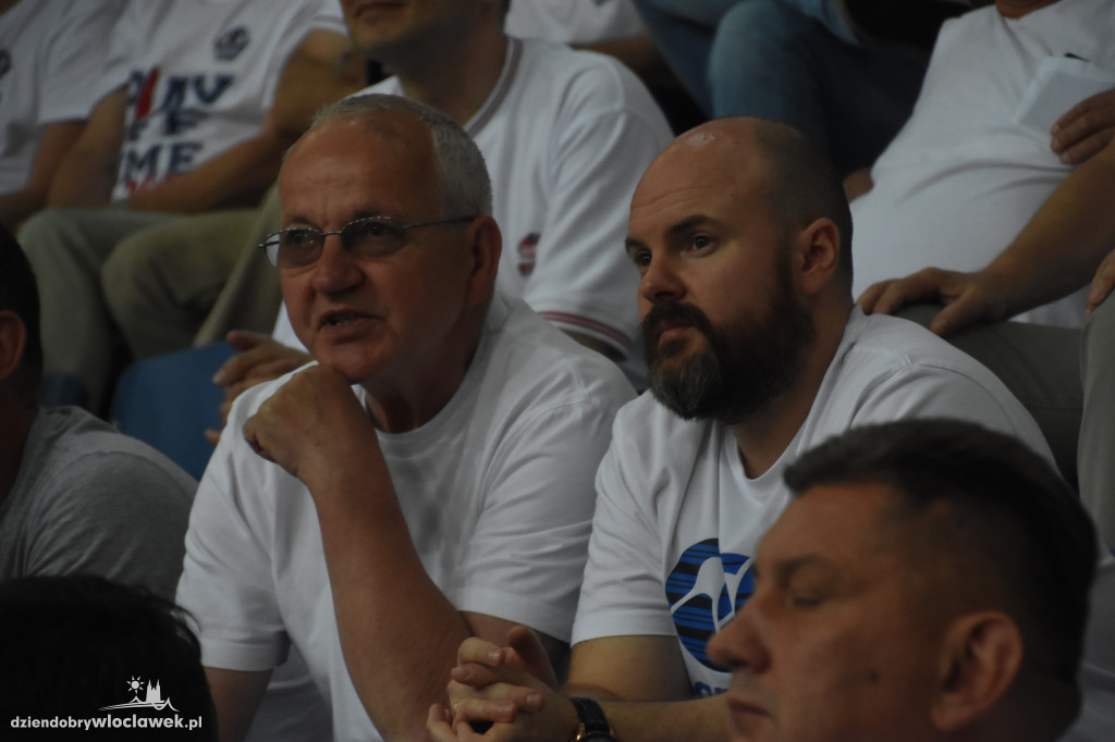 Kibice na meczu Anwil - Stelmet Zielona Góra