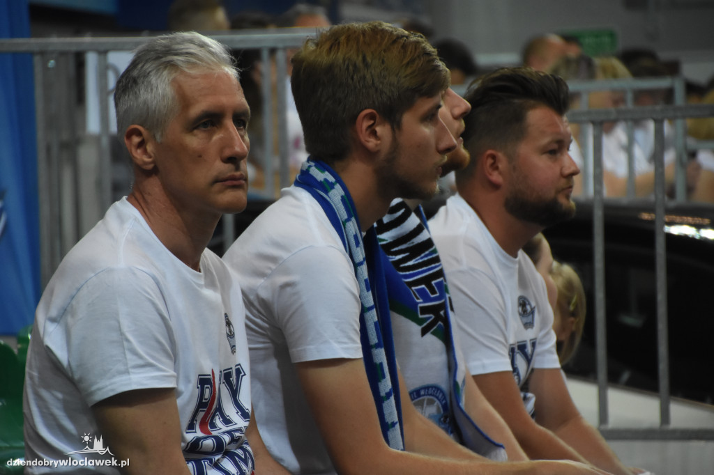 Kibice na meczu Anwil - Stelmet Zielona Góra