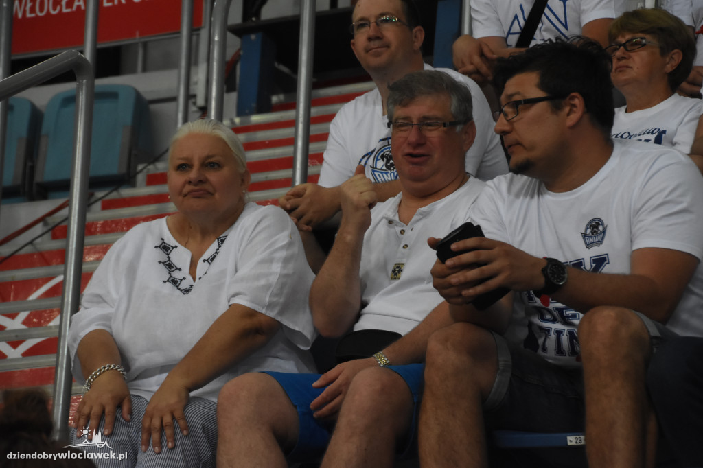 Kibice na meczu Anwil - Stelmet Zielona Góra