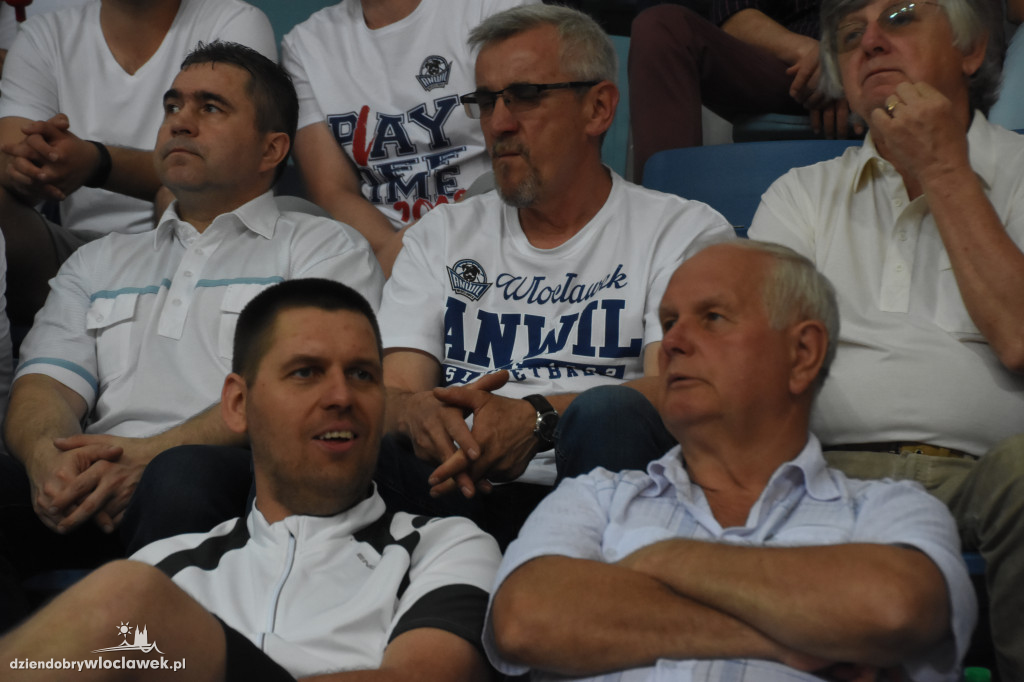 Kibice na meczu Anwil - Stelmet Zielona Góra