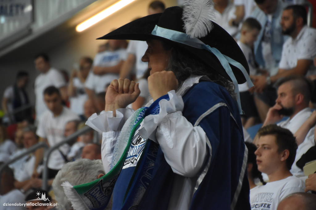 Kibice na meczu Anwil - Stelmet Zielona Góra