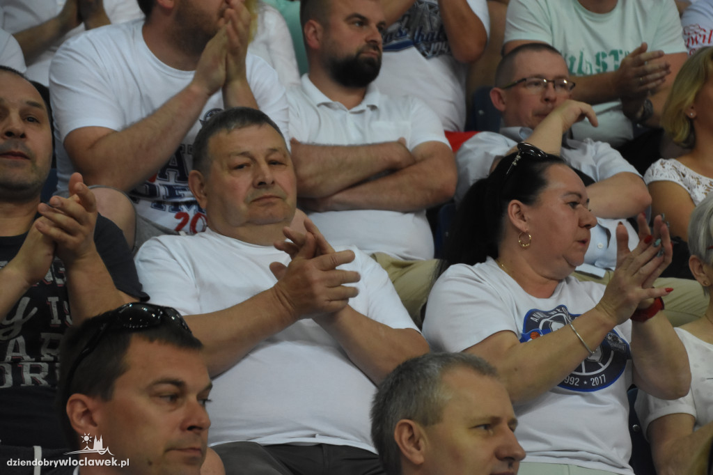 Kibice na meczu Anwil - Stelmet Zielona Góra