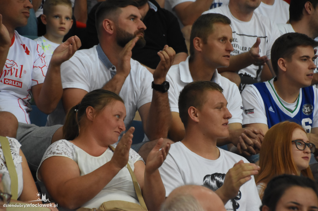 Kibice na meczu Anwil - Stelmet Zielona Góra