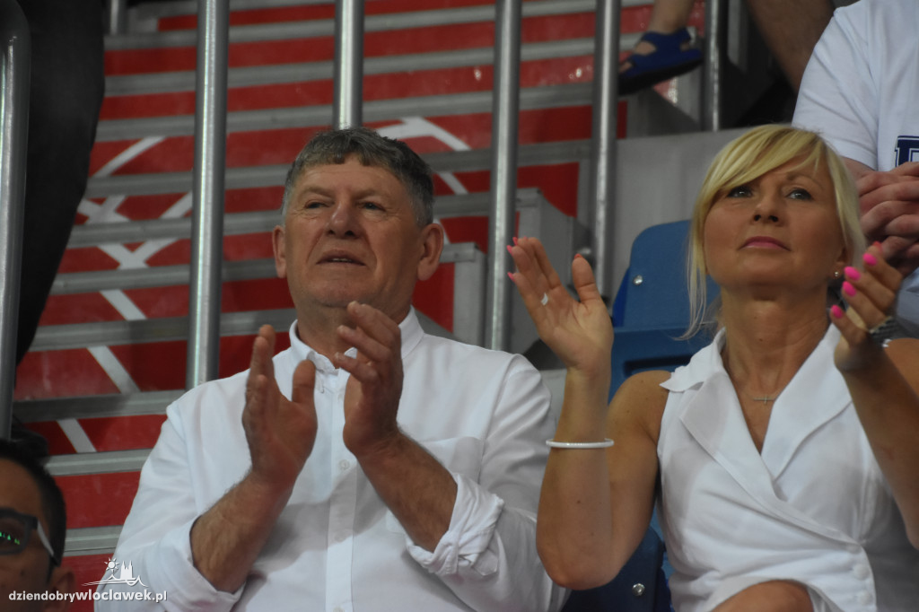 Kibice na meczu Anwil - Stelmet Zielona Góra