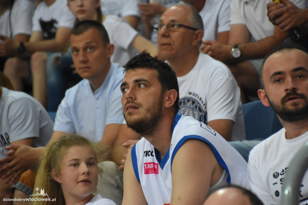 Kibice na meczu Anwil - Stelmet Zielona Góra