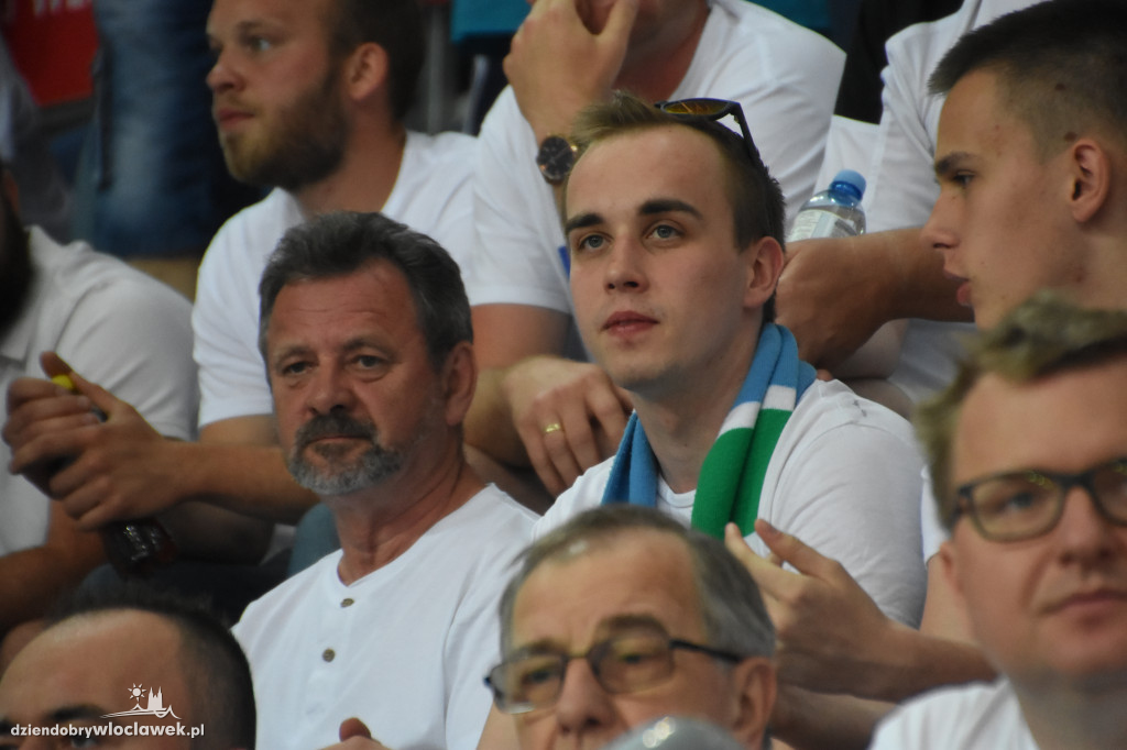 Kibice na meczu Anwil - Stelmet Zielona Góra
