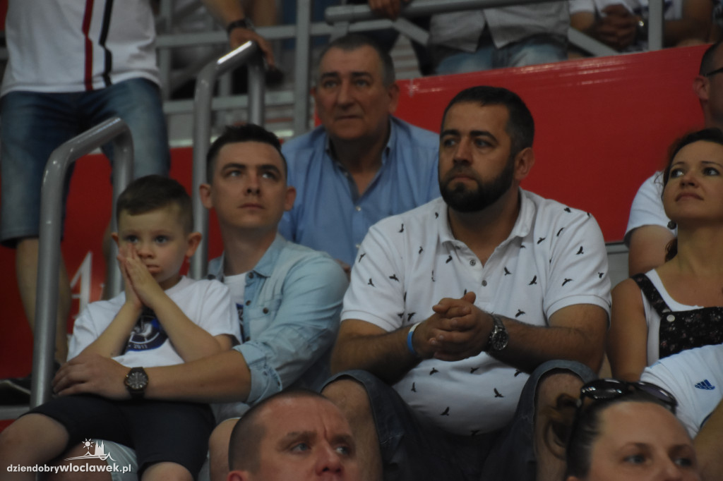 Kibice na meczu Anwil - Stelmet Zielona Góra