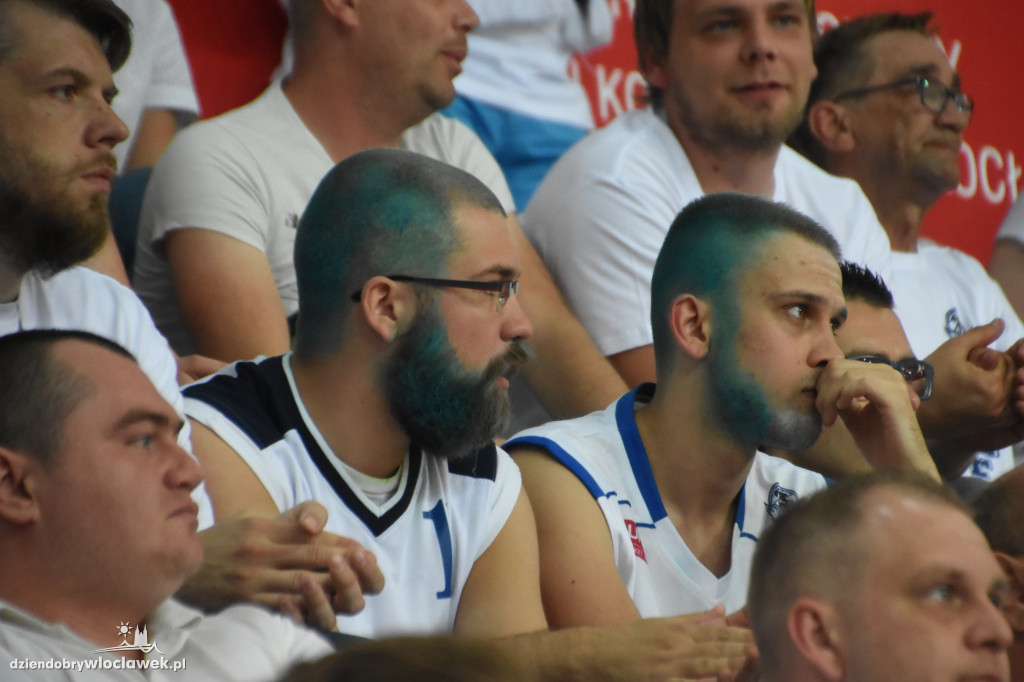 Kibice na meczu Anwil - Stelmet Zielona Góra