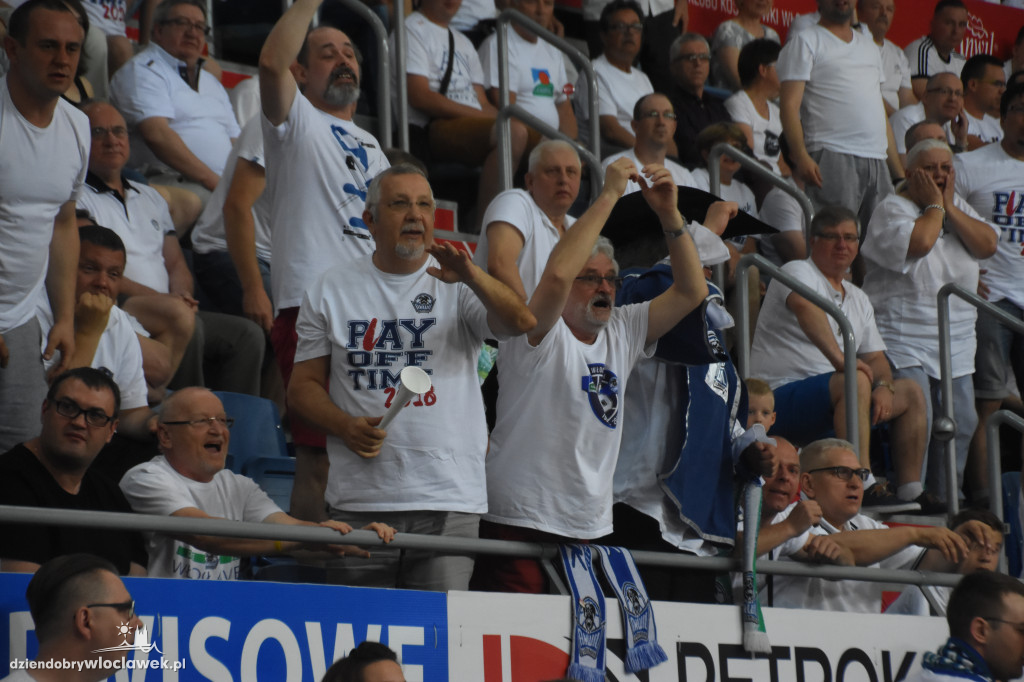 Kibice na meczu Anwil - Stelmet Zielona Góra