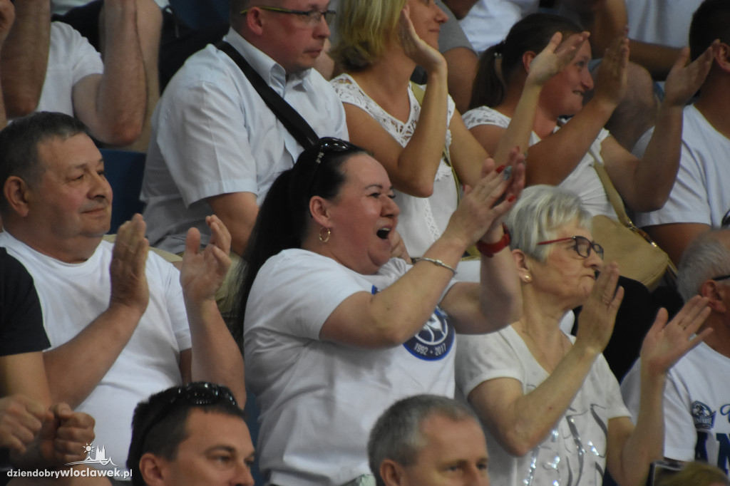 Kibice na meczu Anwil - Stelmet Zielona Góra
