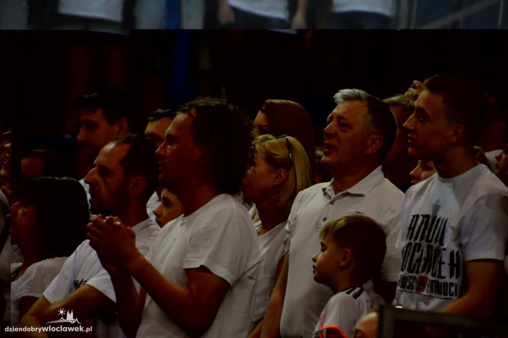 Kibice na meczu Anwil - Stelmet Zielona Góra