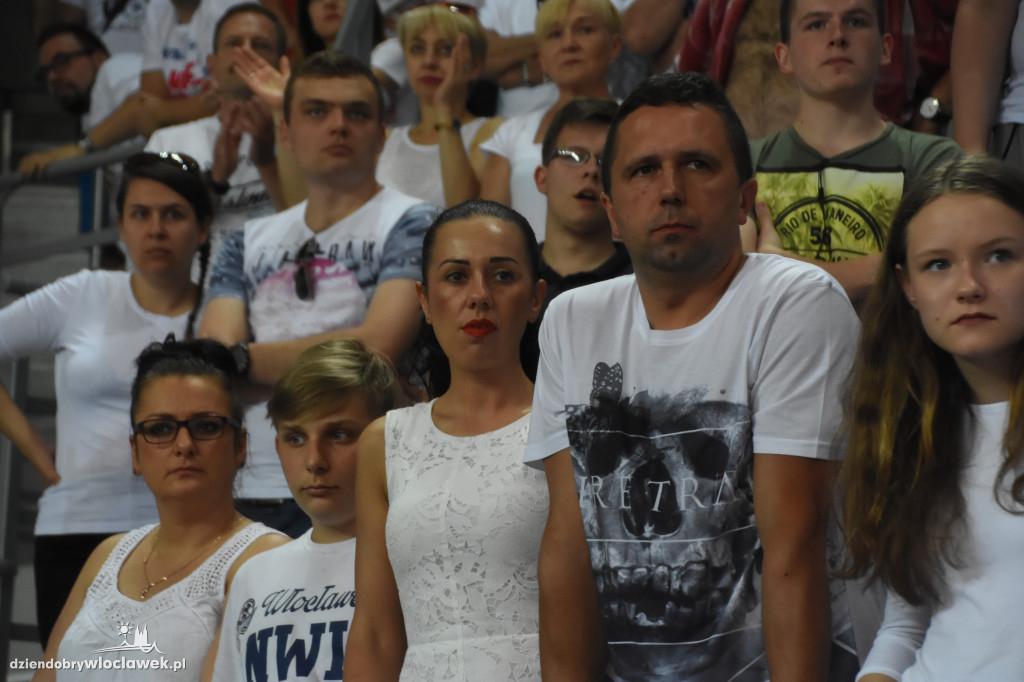 Kibice na meczu Anwil - Stelmet Zielona Góra