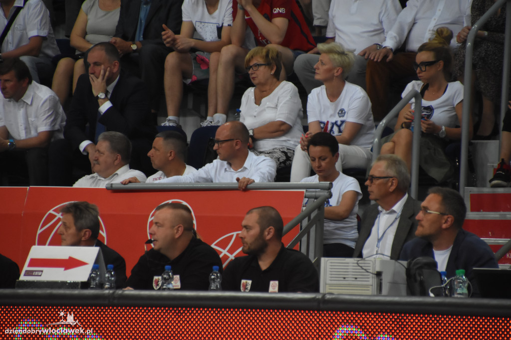 Kibice na meczu Anwil - Stelmet Zielona Góra