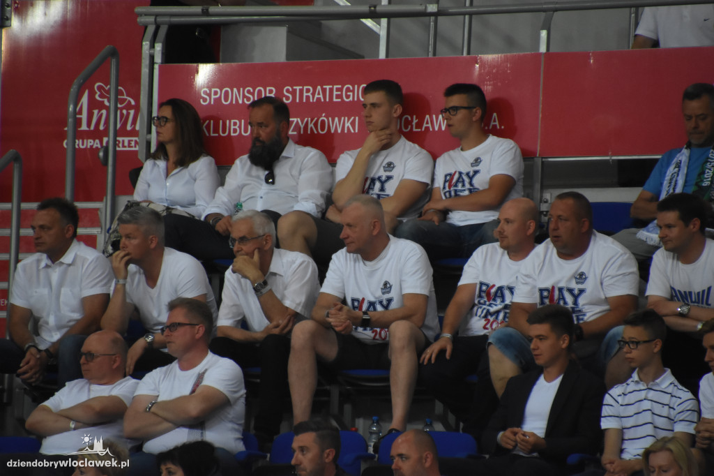 Kibice na meczu Anwil - Stelmet Zielona Góra