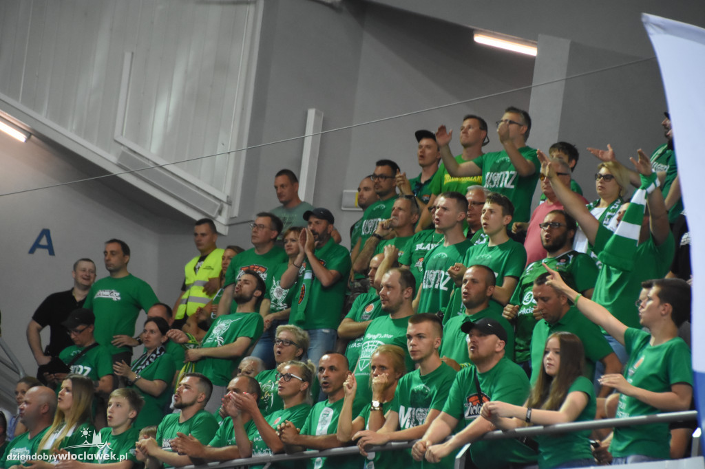 Kibice na meczu Anwil - Stelmet Zielona Góra
