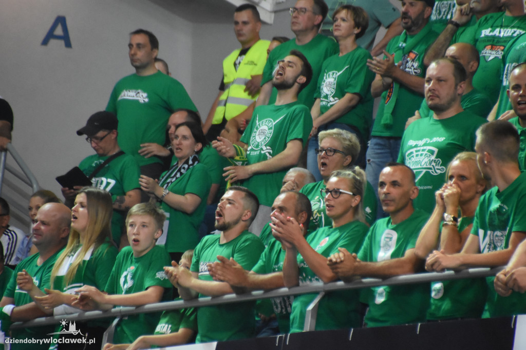Kibice na meczu Anwil - Stelmet Zielona Góra