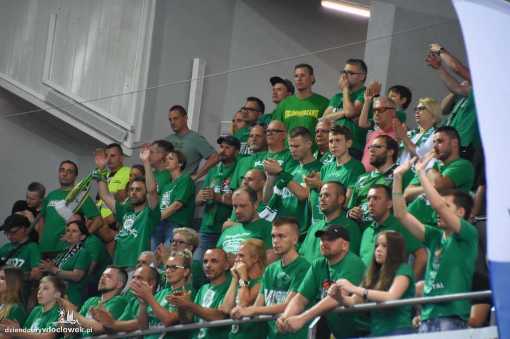 Kibice na meczu Anwil - Stelmet Zielona Góra