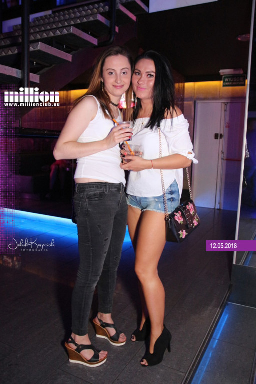 Sobotnia impreza w klubie Million