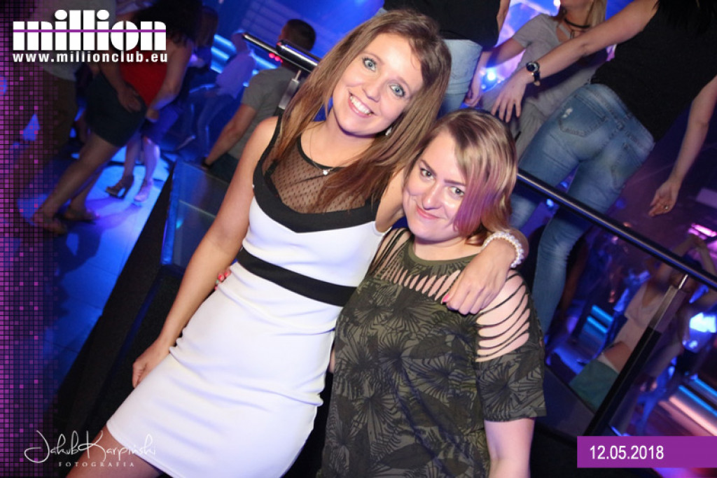 Sobotnia impreza w klubie Million