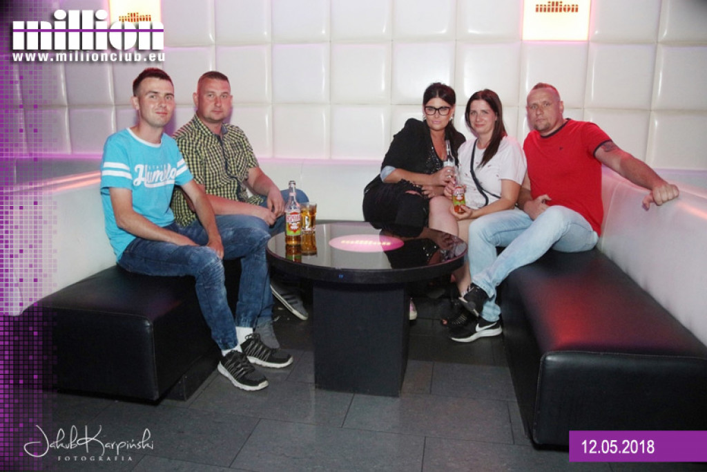 Sobotnia impreza w klubie Million