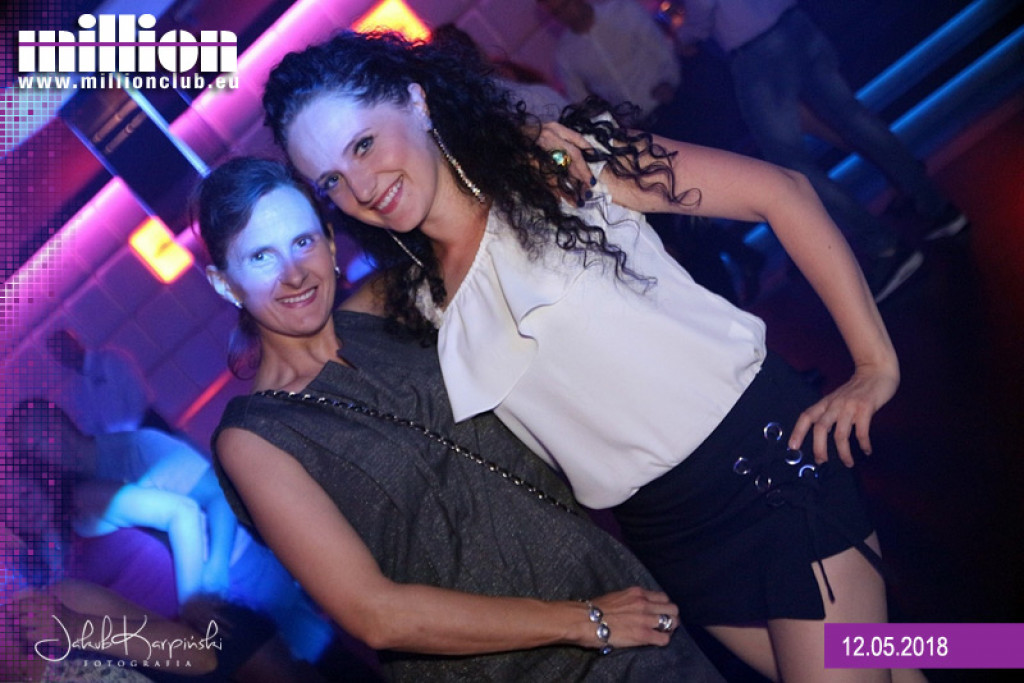 Sobotnia impreza w klubie Million