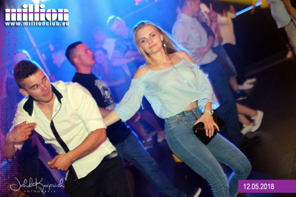 Sobotnia impreza w klubie Million