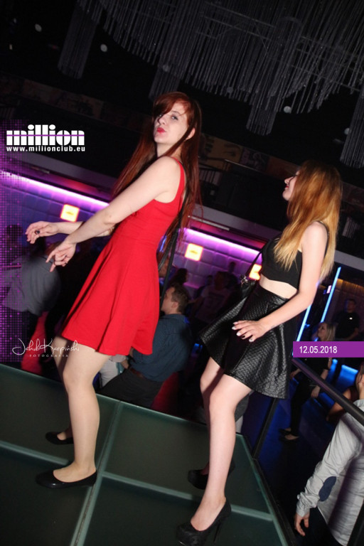 Sobotnia impreza w klubie Million
