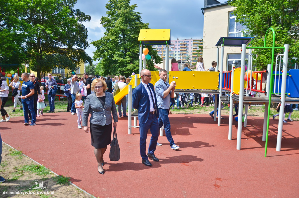 Uroczyste otwarcie placu zabaw  PP 13