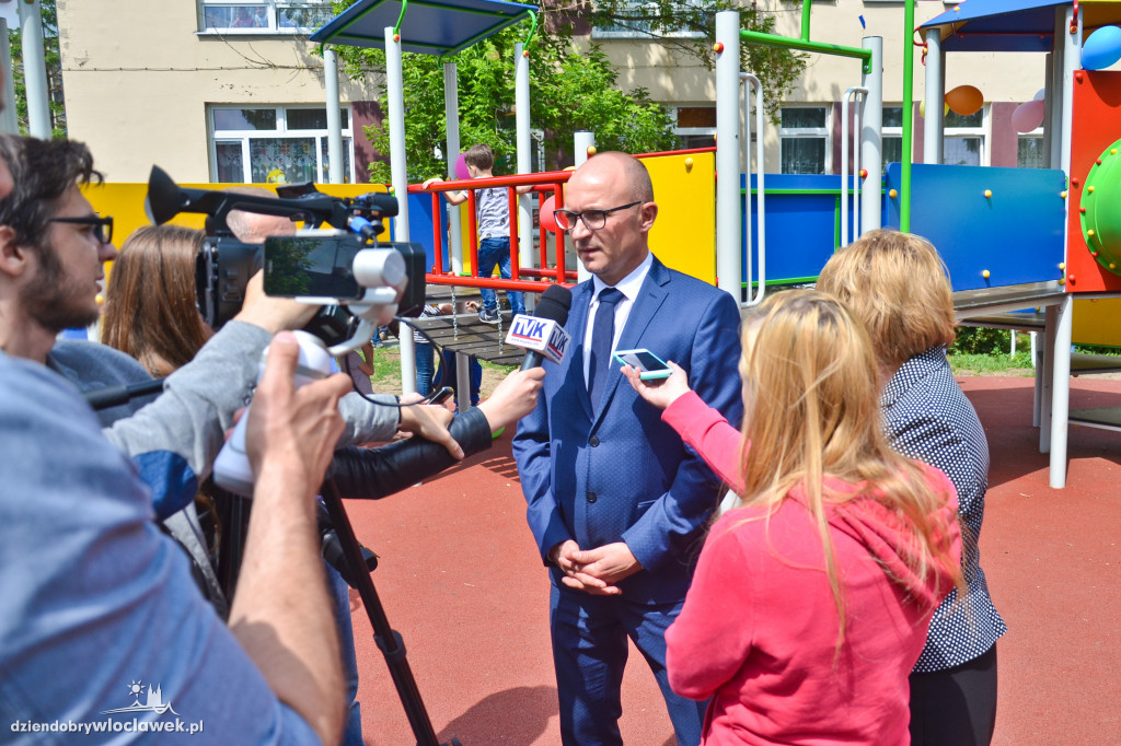 Uroczyste otwarcie placu zabaw  PP 13