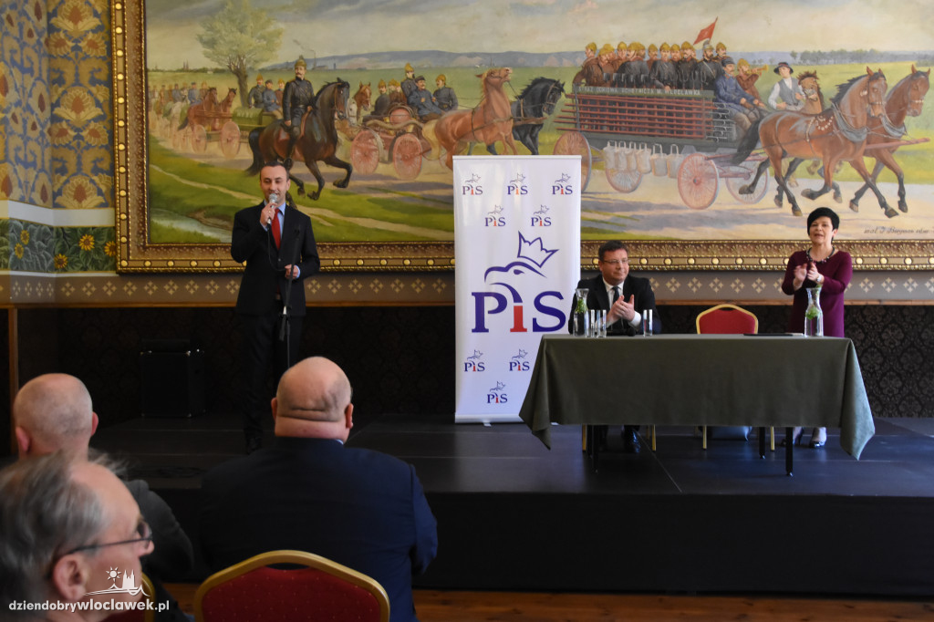 Znany polityk prawicy we Włocławku