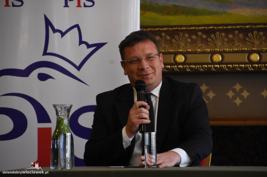 Znany polityk prawicy we Włocławku