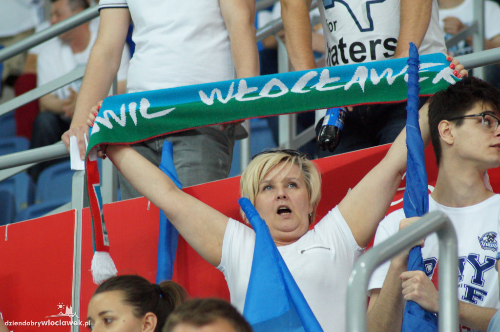 Kibice na 5. meczu półfinału play-off