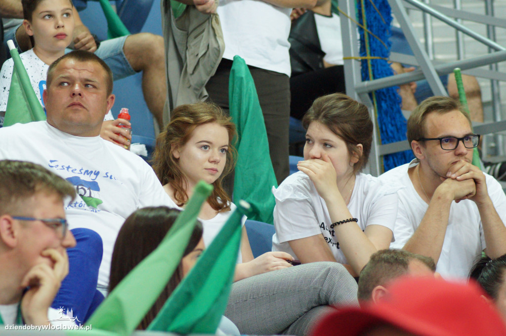 Kibice na 5. meczu półfinału play-off