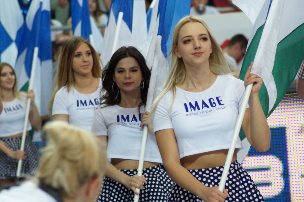 Anwil Dance Team na meczu ze Stelmetem