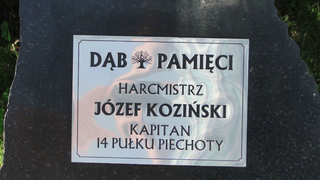 Upamiętnili Józefa Kozińskiego