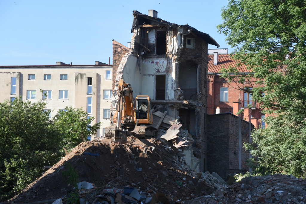Zawaliła się kamienica na ul. Tumskiej
