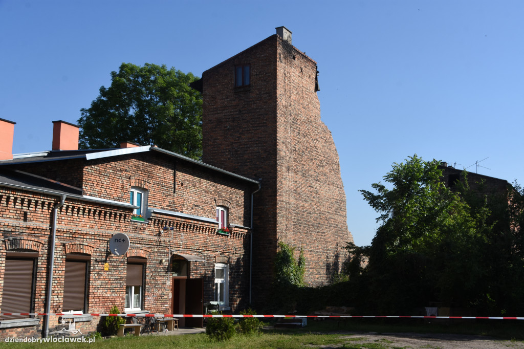Zawaliła się kamienica na ul. Tumskiej