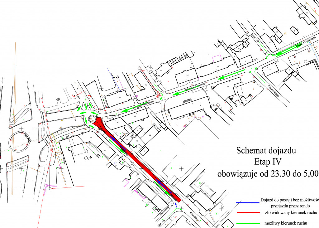 Utrudnienia w centrum Włocławka