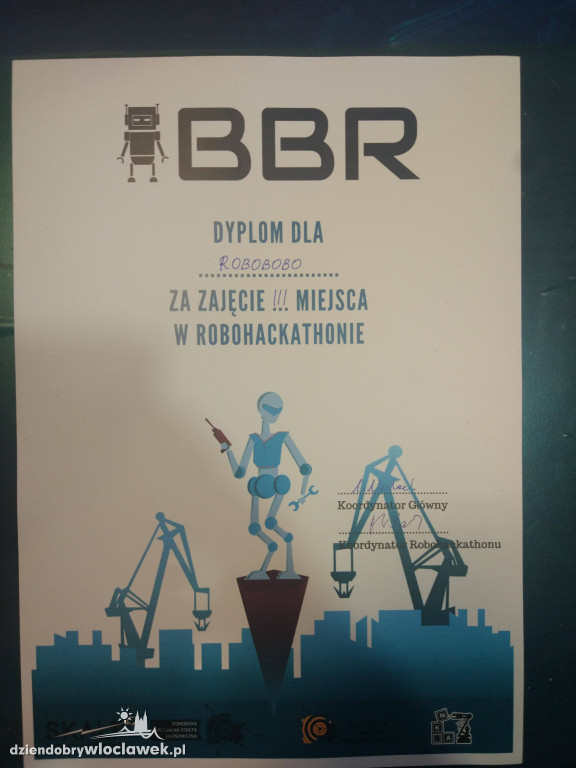 W Bitwie Robotów zajęli III miejsce